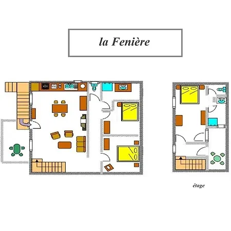 Holiday home De Charme La Feniere 100m2, 3 Chambres, Clim, Piscine Chauffee Joyeuse